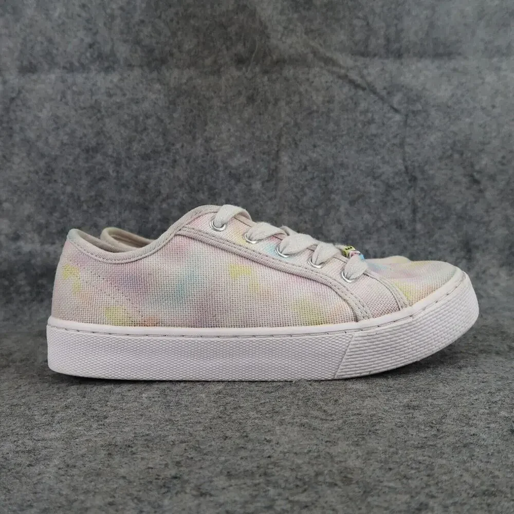 Sugar & Jade Shoes Kids 3 Sneakers Casual Lace Up Canvas Trainers Active Girls
